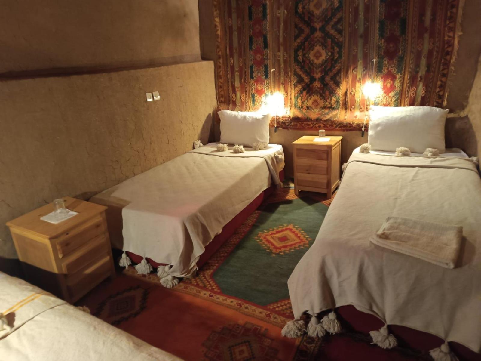 Bed and Breakfast Kasbah Oulad Othmane à Aguebt Extérieur photo